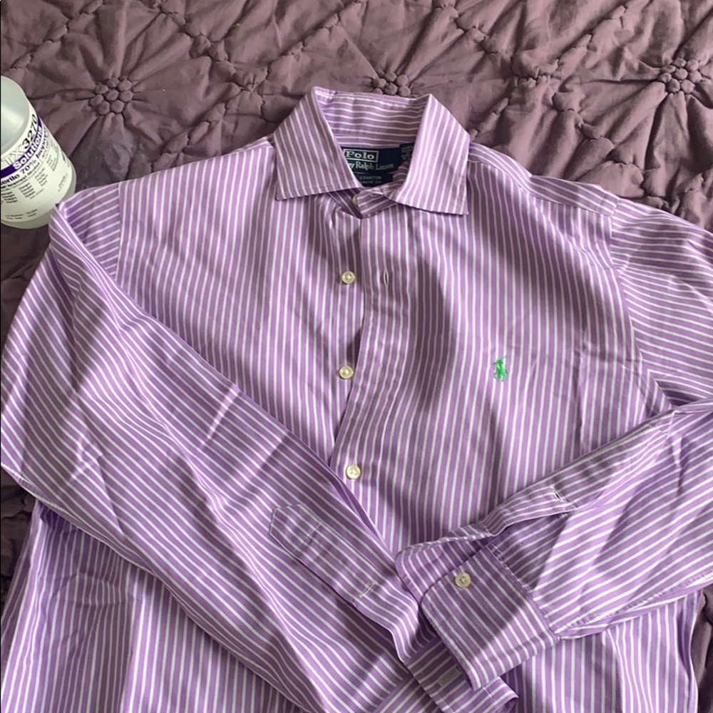 Men’s small polo nice shirt with jeans